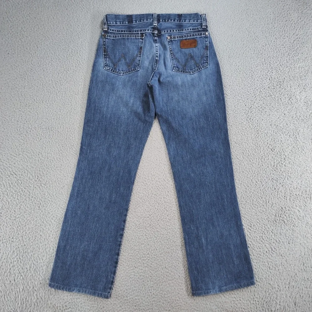 Wrangler Jeans Men 29x31 Blue Retro Slim Boot Cowboy Western Southwest Chore